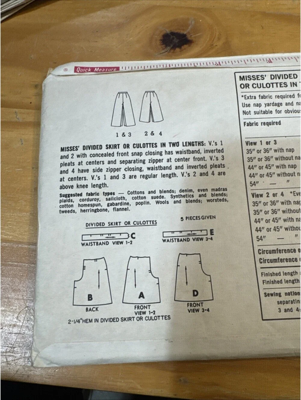 Simplicity this vintage